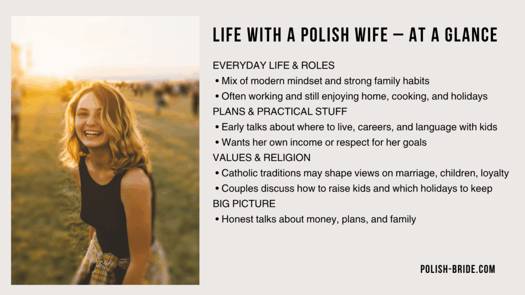 LIFE WITH A POLISH WIFE
